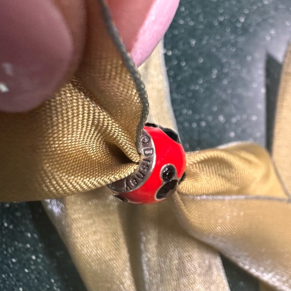 Mickey Mouse charm with jewels as Mickey head - Picture 4 of 5